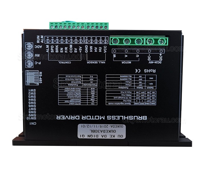OUKEDA OUKEDA30BL 3 Phase Brushless DC Motor Driver Controller 24-48V 30A